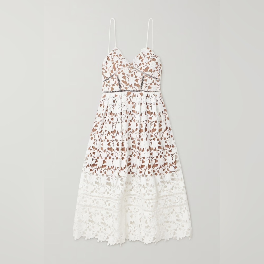 Self-Portrait Azaelea  lace dresses in White